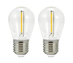 RINKINYS 2x LED lemputė PARTY E27/0,5W/36V 2200K
