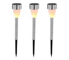 Globo 33576-3 - Rinkinys 3x saulės lempa 3xLED/0,06W/1,2V IP44
