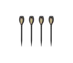 RINKINYS 4x LED saulės lempa 4xLED/3,6V 1xAAA IP44 100 mAh