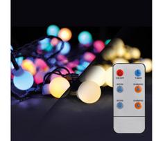 Brilagi - LED RGBW lauko kalėdinė girlianda 100 LED, 8 funkcijos, 15 m, IP44, su