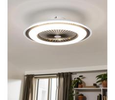 Brilagi - LED reguliuojamas šviestuvas su ventiliatoriumi RONDA LED/48W/230V juo