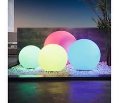 Eglo 900272 - LED RGB lauko lempa 1xE27/9W/230V 2700-6500K IP65 reguliuojama