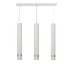 LED šviestuvas TUBA 3xGU10/4,8W/230V balta/blizgus chromas