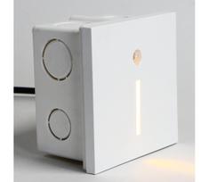 Emithor 70426 - LED laiptų šviestuvas su sensoriumi LINE LED/1W/230V 4000K balta