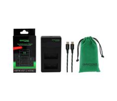 PATONA - Greitasis įkroviklis Dual Fuji NP-W126 + USB-C laidas 0,6 m