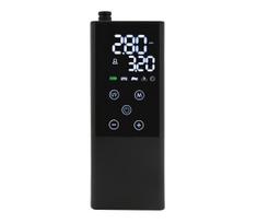 Skaitmeninis kišeninis kompresorius 4000 mAh 5V juodas