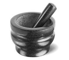 Cole&Mason - Granito grūstuvė su kūju GRANITE pr. 18 cm granitas/juoda
