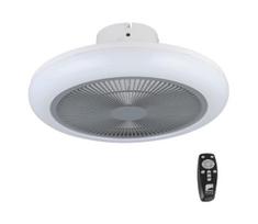 Eglo 35138 - LED reguliuojamas lubų ventiliatorius KOSTRENA LED/25,5W/230V pilka