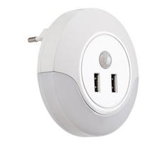 Rabalux 76012 - LED naktinis šviesos diodas su jutikliu DEMBO LED/13,9W/230V