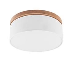 Brilagi - LED lubinis šviestuvas BELLADONNA 2xE27/15W/230V, pr. 40 cm, balta/ąžu