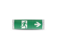 LED avarinis šviestuvas EMERGENCY EXIT LED/3W/230V IP65 6000K 1200mAh