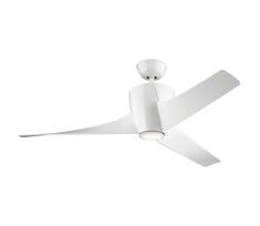 Kichler KLF-PHREE-56-WHT LED reguliuojamas lubų ventiliatorius 10W/230V + DO