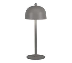 LED reguliuojama įkraunama stalinė lempa LED/1W/5V 3000-6000K 1800 mAh pilka
