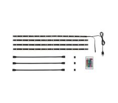 Brilo - LED RGBW reguliuojama juosta TV 3m LED/2,5W/USB + nuot. valdymas