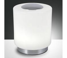 Fabas Luce 3257-30-138 - Reguliuojama LED stalinė lempa SIMI LED/8W/230V sidabri