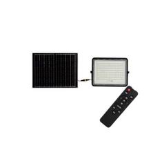 LED lauko saulės prožektorius LED/20W/3,2V 6400K juodas + DO