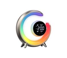 Immax 08981L- LED RGBW reguliuojama stalinė lempa su žadintuvu PEACOCK LED/20W/5