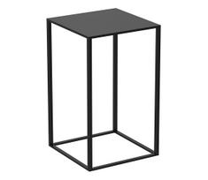 Stovas gėlėms 40x24 cm, juodas