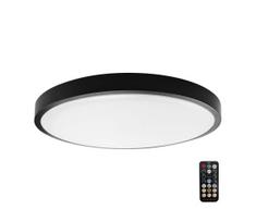 LED vonios lubų šviestuvas su sensoriumi LED/36W/230V 4000K IP44 juodas