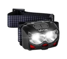LED įkraunama galvos lempa su sensoriumi 2xLED/5W/5V/3xAAA IP65 500 lm 1200 mAh