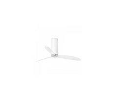 FARO 32034 - Lubinis ventiliatorius TUBE FAN, baltas/skaidrus, pr. 128 cm