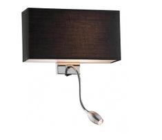 Ideal Lux - LED lanksčioji sieninė lempa HOTEL 1xE27/60W + LED/1,5W/230V