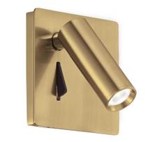 Ideal Lux - LED sieninis šviestuvas LITE LED/3W/230V CRI 90 žalvaris