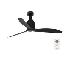 FARO 32030 - Lubinis ventiliatorius MINI ETERFAN juodas, pr. 128 cm su DO