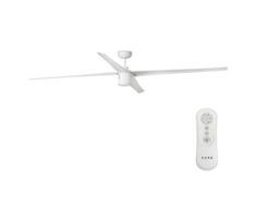 FARO 33494 - LED reguliuojamas lubų ventiliatorius ATTOS LED/20W/230V baltas