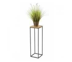 Stovas gėlėms BASICLOFT 80x24 juoda/ruda