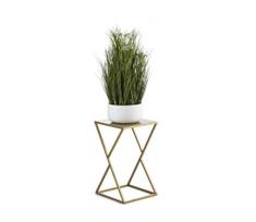 Stovas gėlėms LOFT 40x23,5 cm, auksinis