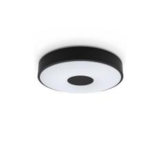 Philips COINER LED 24W 230V 2700K reguliuojamas lubų šviestuvas, juodas