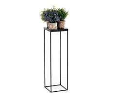 Stovas gėlėms BASICLOFT 80x24 juodas
