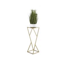 Stovas gėlėms LOFT 70x23,5 cm, auksinis