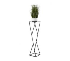 Stovas gėlėms LOFT 100x23,5 cm juodas