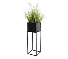 Stovas gėlėms 70x24 cm, juodos spalvos