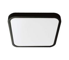 LED vonios lubų šviestuvas LED/18W/230V IP44 4000K 25x25 cm juodas