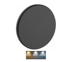 LED lauko sieninis šviestuvas PIATTA LED/9W/230V 3000/4000/6000K IP44 juodas