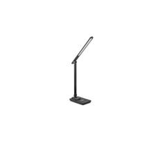 LED reguliuojama stalinė lempa su USB LED/9W/230V 3000K/4000K/5500K juoda