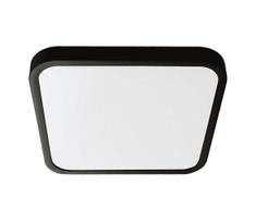 LED vonios lubų šviestuvas LED/18W/230V IP44 6500K 25x25 cm juodas