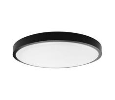 LED vonios lubų šviestuvas LED/24W/230V IP44 3000K pr. 29 cm juodas