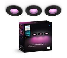 Philips Hue XAMENTO 3x LED RGBW stmívatelné koupelnové svítidlo 1xGU10/4,2W IP44
