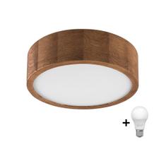 Brilagi - LED lubinis šviestuvas CARVALHO 1xE27/60W/230V 27 cm ąžuolas/vyšnia