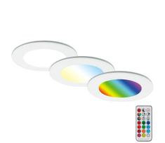 Briloner - Rinkinys 3x LED reguliuojami vonios šviestuvai LED/4,8W/230V IP65