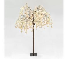 LED Kalėdinis dekoratyvinis dirbtinis medis CHERRY TREE 288xLED/230V 2,5 m vyšni
