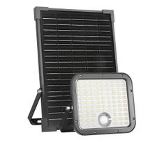 LED lauko saulės prožektorius su sensoriumi LED/30W/6,4V IP65 3000/4000K