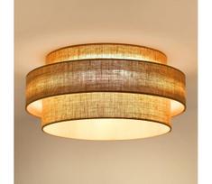 Brilagi - LED lubinis šviestuvas SPACE YUTE LED/12W/230V pr. 50 cm, smėlio spalv