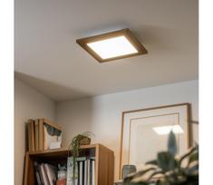 Eglo - LED reguliuojamas paviršinis panelis SALOBRENA 2 LED/16W/230V ruda