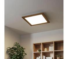 Eglo - LED RGB reguliuojamas lubų šviestuvas SALOBRENA-C LED/24W/230V rudas + DO