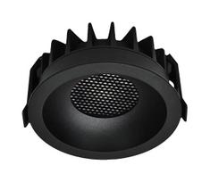 LED įmontuojamas šviestuvas LED/24W/230V 3000/4000/6400K Ø13,5 cm juodas